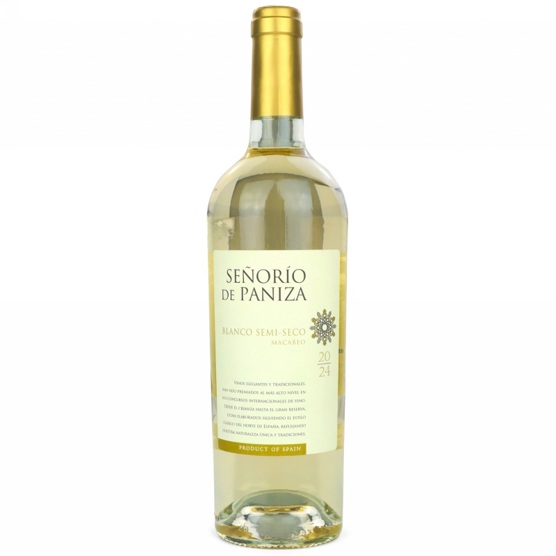 Wino Senorio de Paniza Blanco Semi-Seco