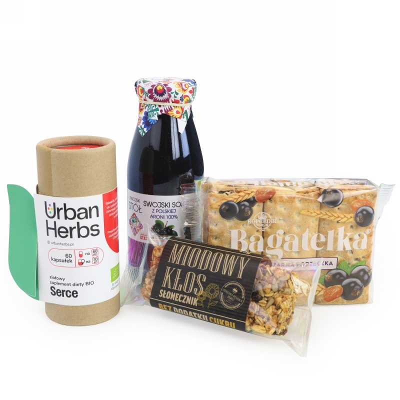 Zestaw prezentowy Siła Serca – suplement BIO Serce