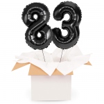 Kreator liczb z balonów, kolor czarny