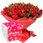 Miłosne tulipany z Raffaello