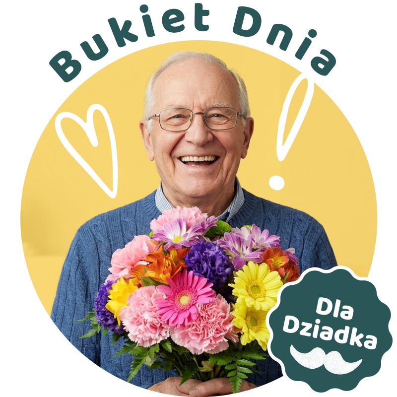 Kwiatowa niespodzianka dla Dziadka