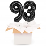 Kreator liczb z balonów, kolor czarny