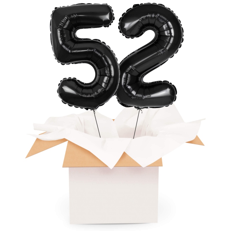 Kreator liczb z balonów, kolor czarny