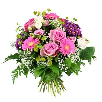 Zamów bukiet z róż i kwiatów sezonowych z dostawą do Niemiec - Bukiet Dla Niej