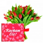 Walentynkowe tulipany z Merci