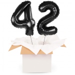 Kreator liczb z balonów, kolor czarny