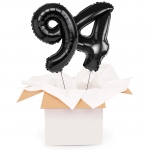 Kreator liczb z balonów, kolor czarny