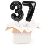 Kreator liczb z balonów, kolor czarny