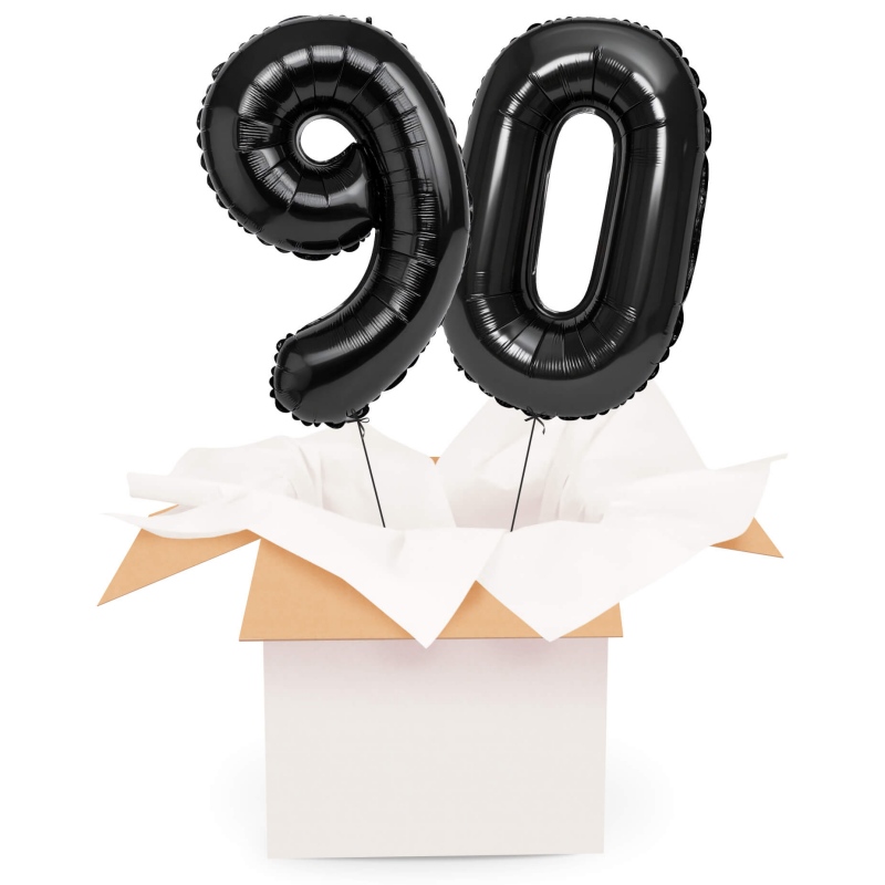 Kreator liczb z balonów, kolor czarny