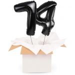 Kreator liczb z balonów, kolor czarny