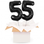 Kreator liczb z balonów, kolor czarny