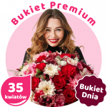 Bukiet Deluxe - Walentynkowa niespodzianka