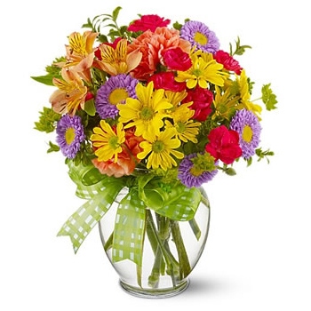 Wyślij bukiet z kwiatów mieszanych do Zjednoczonych Emiratów Arabskich - Najlepsze życzenia