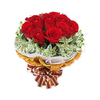 Wyślij ukochanej osobie miłosną kompozycję z róż na Ukrainę - Z miłości do Ciebie