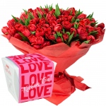 Miłosne tulipany z Raffaello