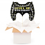 Gamepad Level up Birthday - Balon z helem