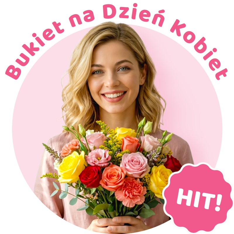 Kwiatowa niespodzianka na Dzień Kobiet