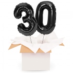 Kreator liczb z balonów, kolor czarny