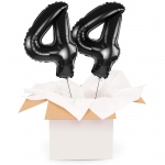 Kreator liczb z balonów, kolor czarny