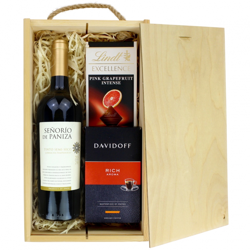 Deserowy z białym winem