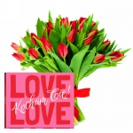 Walentynkowe tulipany z Merci