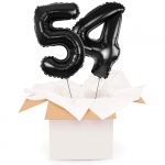 Kreator liczb z balonów, kolor czarny