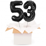 Kreator liczb z balonów, kolor czarny