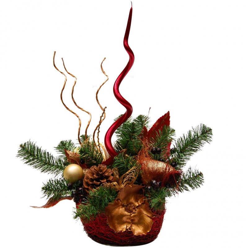 Wyślij za naszym pośrednictwem stroik bożonarodzeniowy do bliskiej osoby - Stroik Magia Świąt