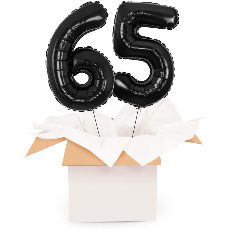 Kreator liczb z balonów, kolor czarny