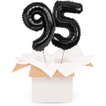 Kreator liczb z balonów, kolor czarny