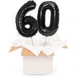 Kreator liczb z balonów, kolor czarny