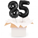 Kreator liczb z balonów, kolor czarny