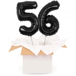 Kreator liczb z balonów, kolor czarny