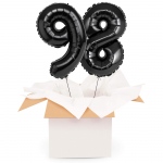 Kreator liczb z balonów, kolor czarny