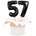 Kreator liczb z balonów, kolor czarny