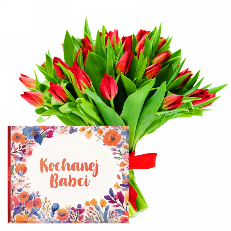 Tulipany dla Babci z Merci