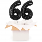 Kreator liczb z balonów, kolor czarny