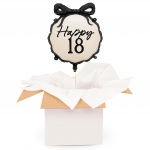 Happy 18 - Balon z helem