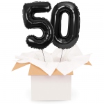 Kreator liczb z balonów, kolor czarny