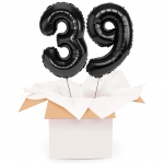 Kreator liczb z balonów, kolor czarny