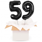 Kreator liczb z balonów, kolor czarny