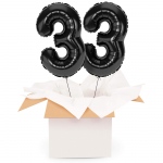 Kreator liczb z balonów, kolor czarny