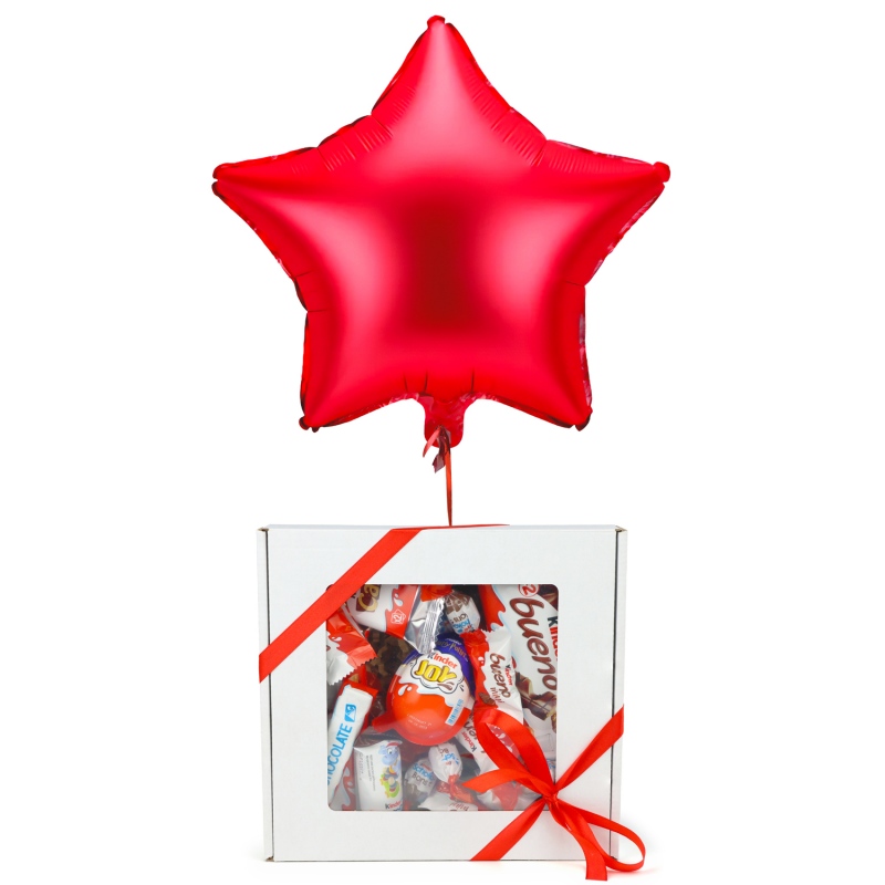 Zestaw Gwiazdkowy + balon z helem