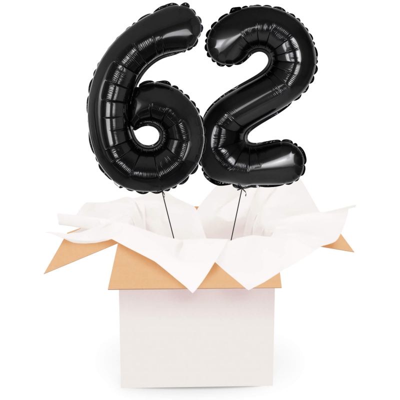 Kreator liczb z balonów, kolor czarny