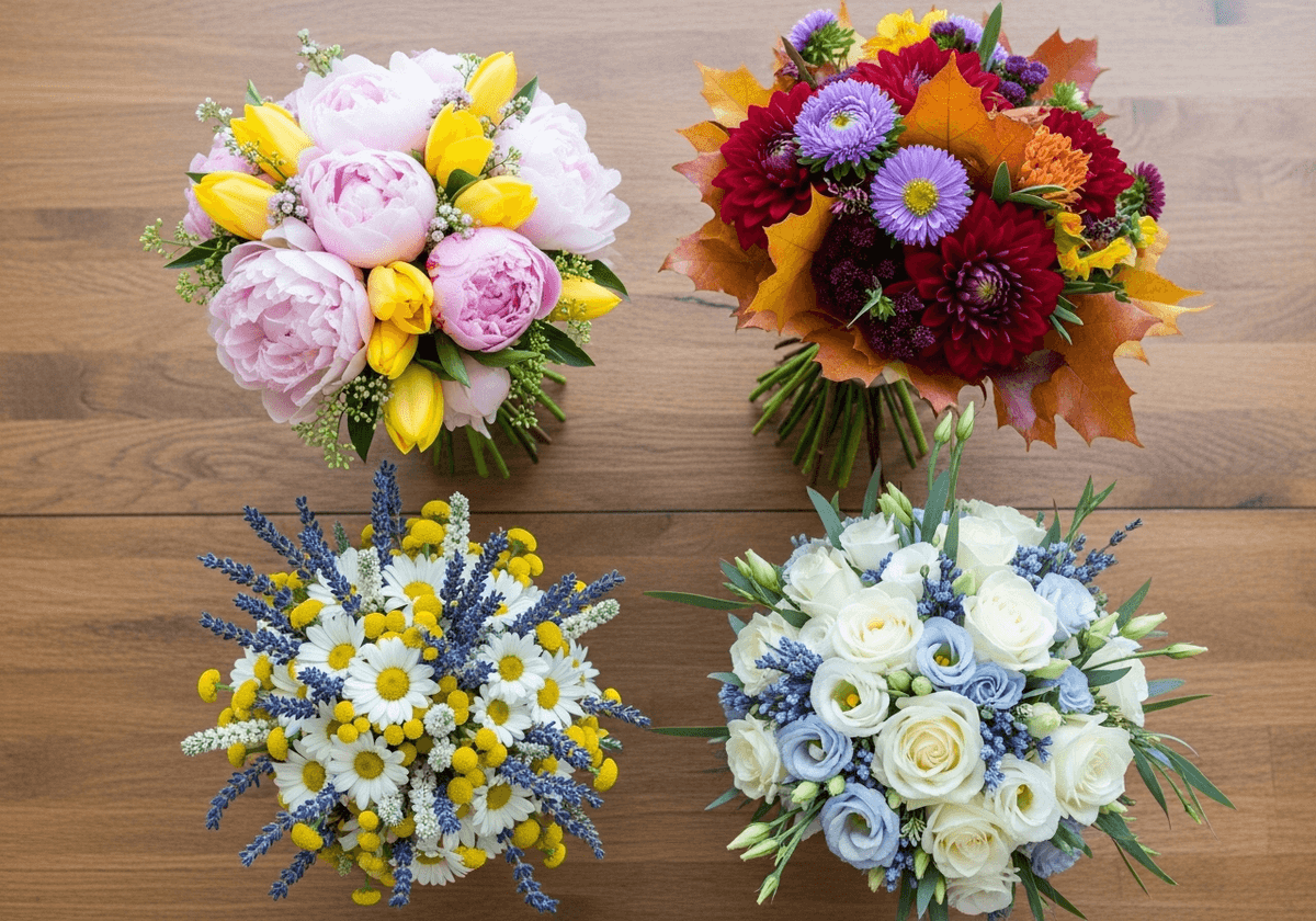 Dlaczego warto wybierać kwiaty sezonowe na bukiet ślubny?