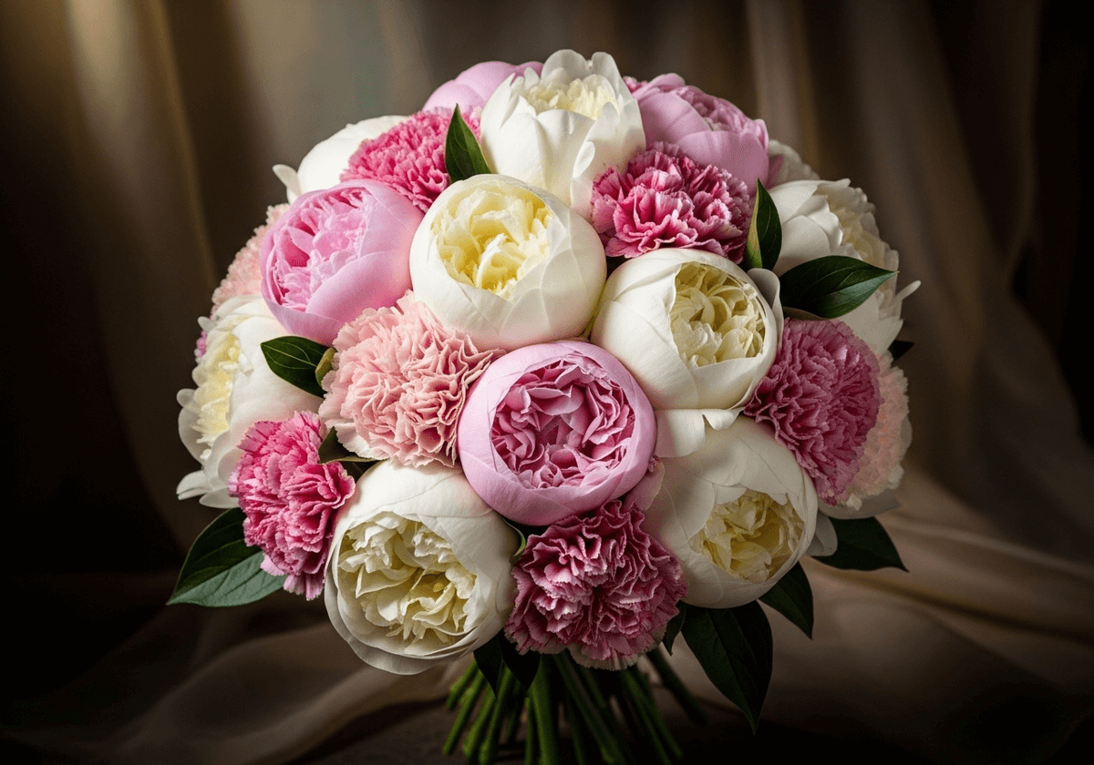 Dlaczego piwonie i goździki są popularnym wyborem na bukiet ślubny?
