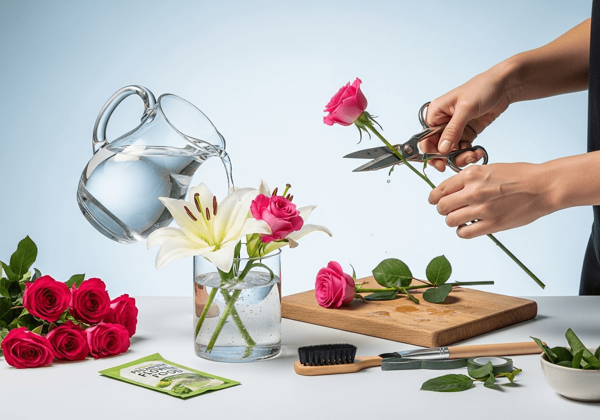 Jakie są najlepsze praktyki pielęgnacji dla najtrwalszych kwiatów ciętych?