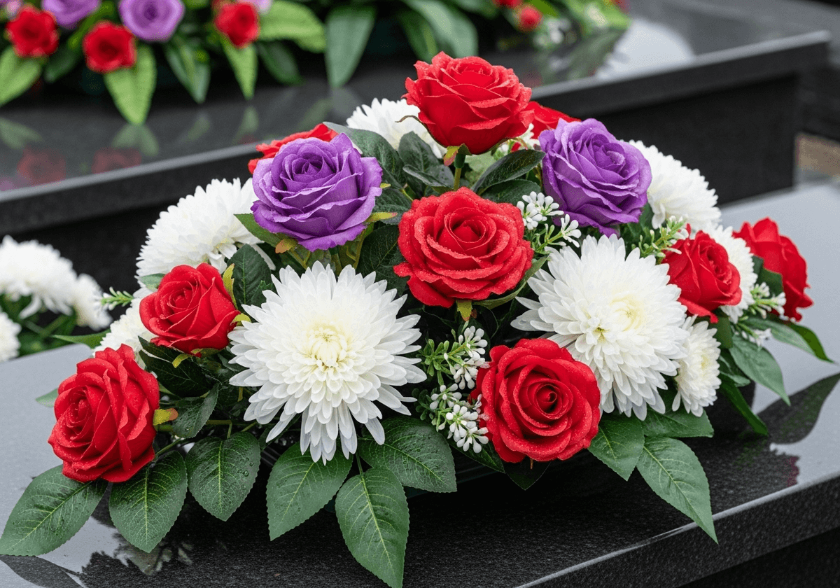 Jakie są zalety nowoczesnych stroików na cmentarz i ich kompozycji?