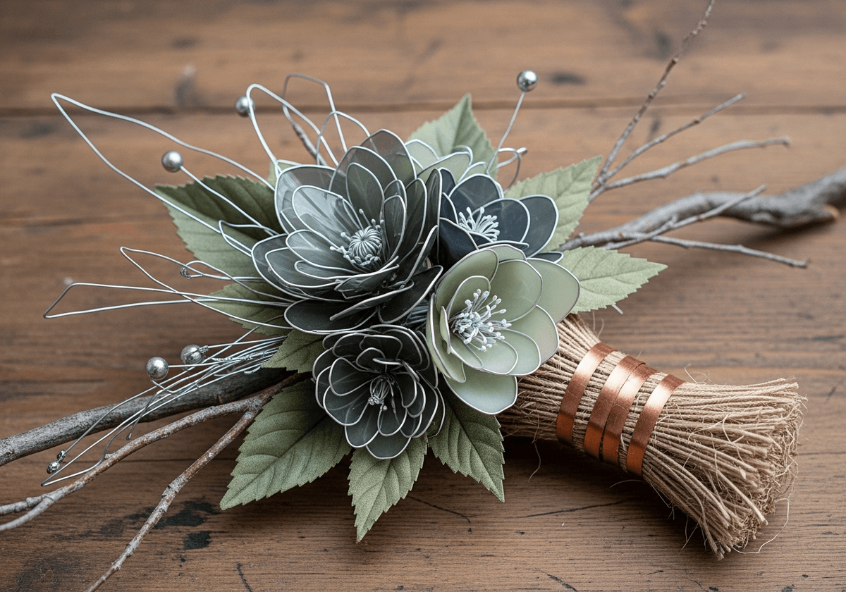 Jakie materiały są wykorzystywane do produkcji nowoczesnych stroików na cmentarz i dekoracji?