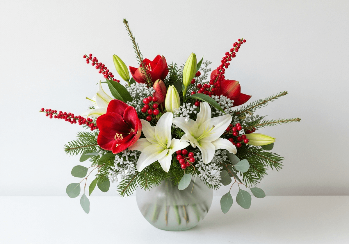 Piękne kwiaty na Święta – elegancki i naturalny prezent